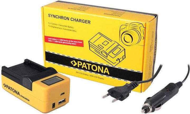 Actual product image Patona Synchronous USB charger Pana BCM13 (Camera battery charger)