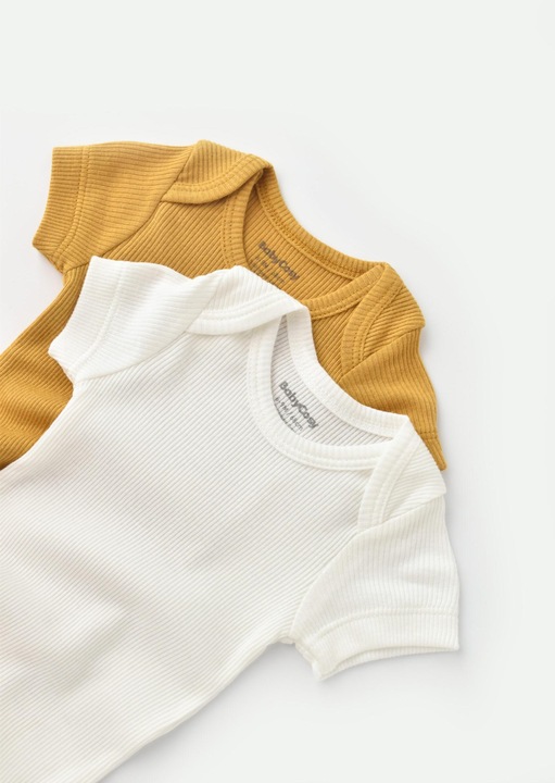 Actual product image BabyCosy 2 Pcs Short sleeved Body (56)