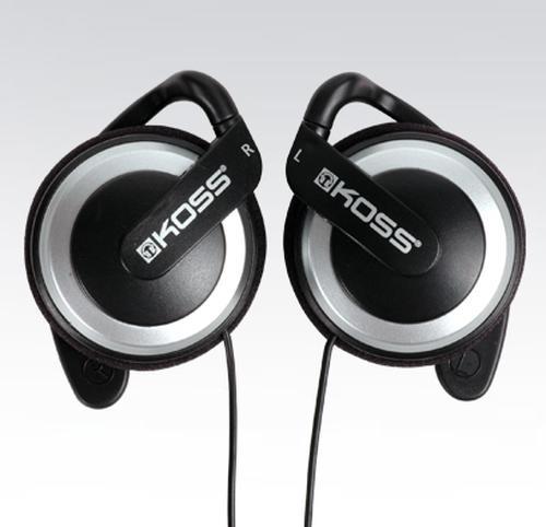 Actual product image Koss KSC21 Headphones, In-Ear, Wired, Silver/Black (NC, Cable)