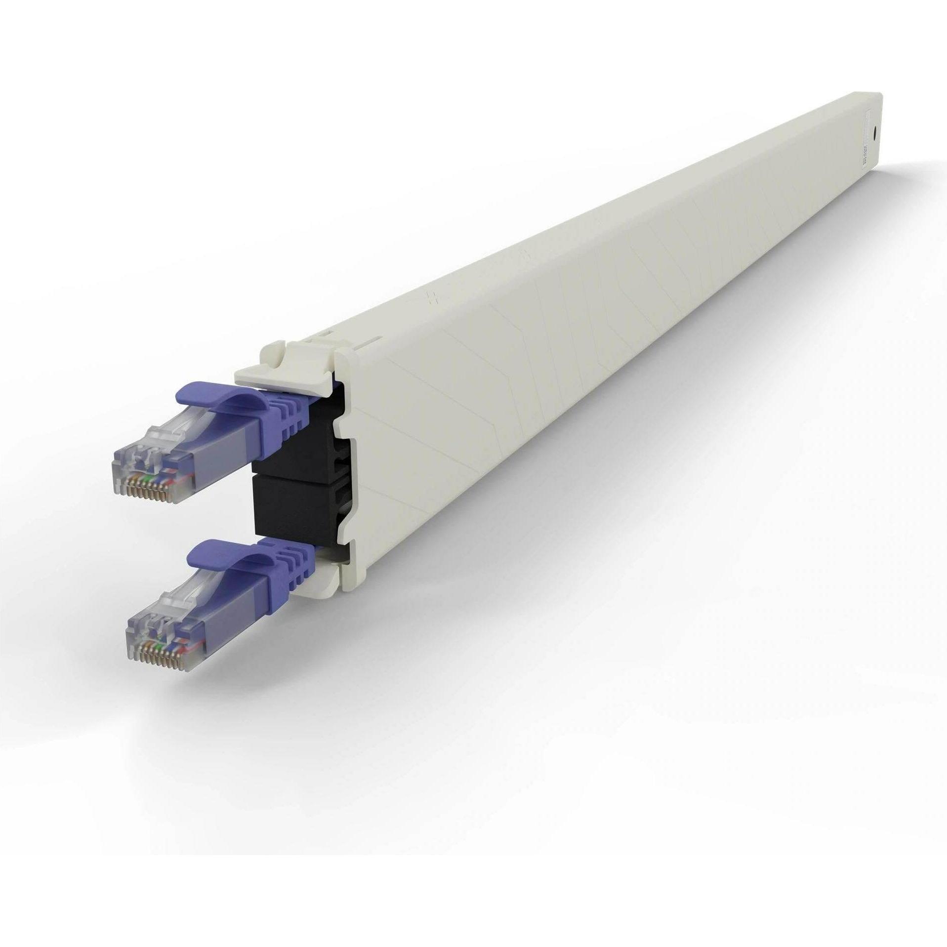 Thumbnail - PATCHBOX one / Cassette / 30RU / Cat 6A, UTP, 1.8 m, Violett (U/UTP, CAT6a, 1.80 m), Netzwerkkabel