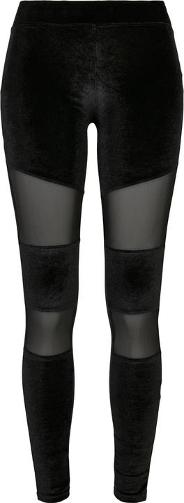 Produktbild Urban Classics Ladies Velvet Tech Mesh Leggings (XXL)