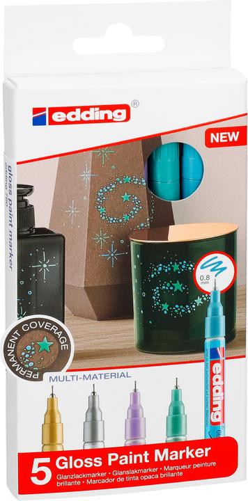 Produktbild Edding 781 Glanzlack Marker (5x)