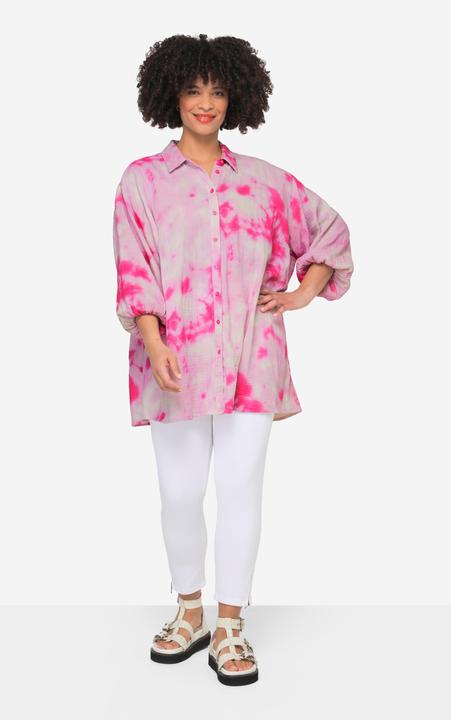Produktbild Angel of Style Musselin-Hemdbluse, Batikmuster (50)
