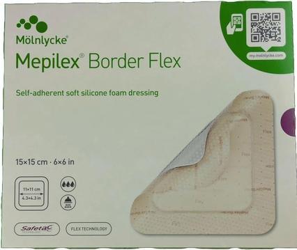 Actual product image Mepilex Border Flex 15x15cm 5 (5 x)