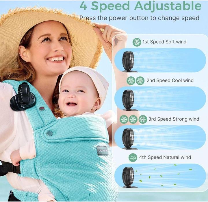 Immagine prodotto Momcozy Clip On Stroller Fan