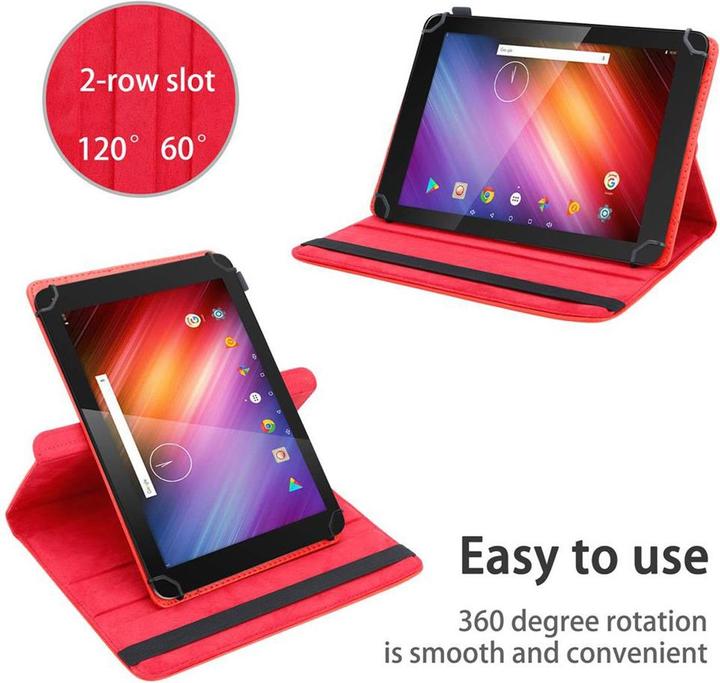Image du produit Cadorabo Housse de tablette Universal 360 pour Dragon Touch X10 2015 (10,6 pouces) (Dragon Touch X10)