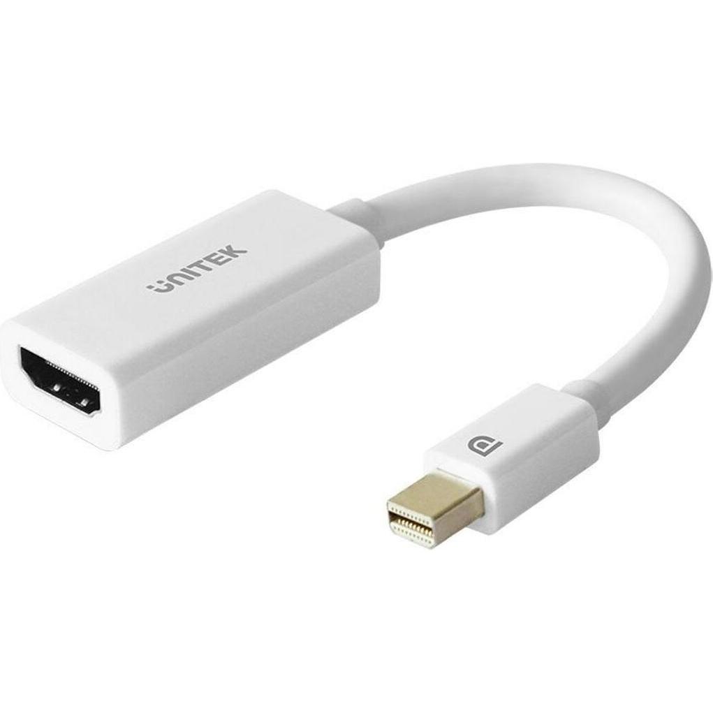 Unitek Y-6331 Collegamento video (HDMI, 20 cm), Adattatore dati + video, Bianco