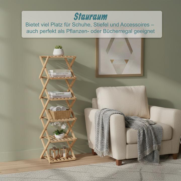 Productafbeelding Relaxdays Schoenenrek (28 x 28 x 105 cm)