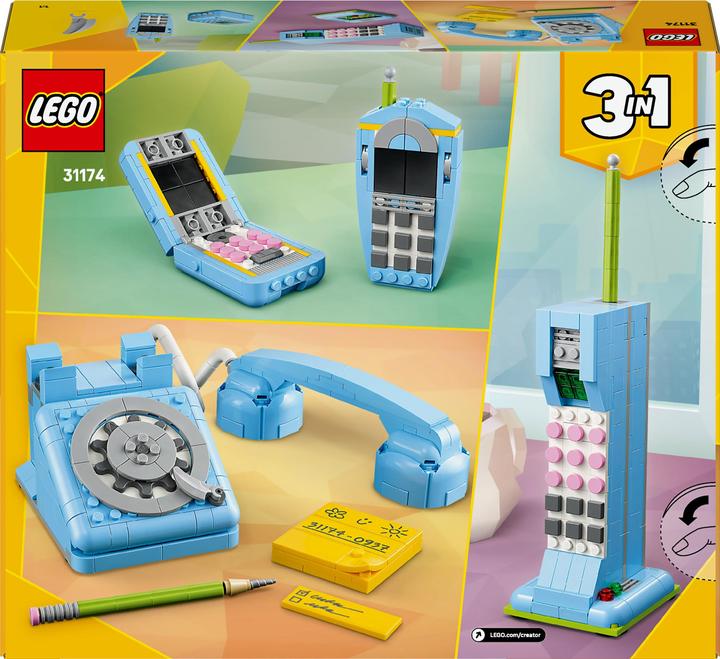 Actual product image LEGO Retro telephone (31174, LEGO Creator Expert)