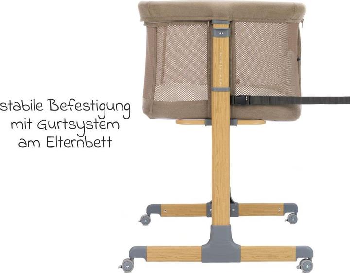 Actual product image Fillikid Beistellbetten Beistellbett Crip 6-fach höhenverstellbar (45 x 80 cm)