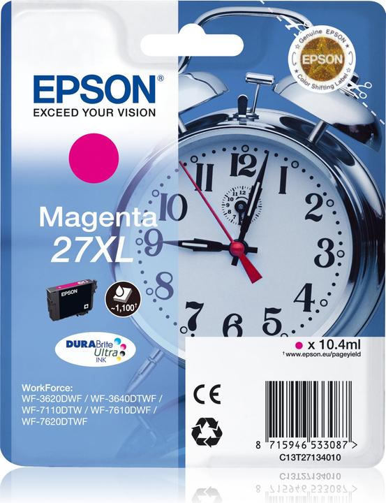 Image du produit Epson 27XL DuraBrite Ultra (M)