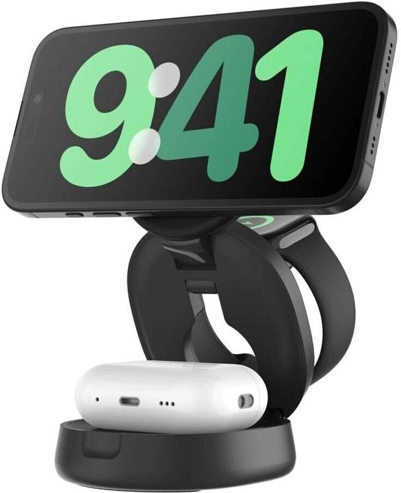 Produktbild Belkin BoostCharge 3-in-1 Qi2 Ladestation (15 W)