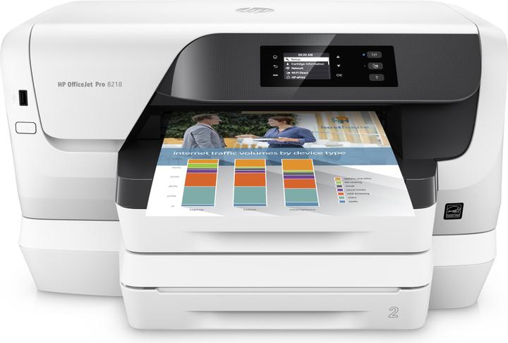 Produktbild HP OfficeJet Pro 8218 (Tintenpatrone, Farbe)