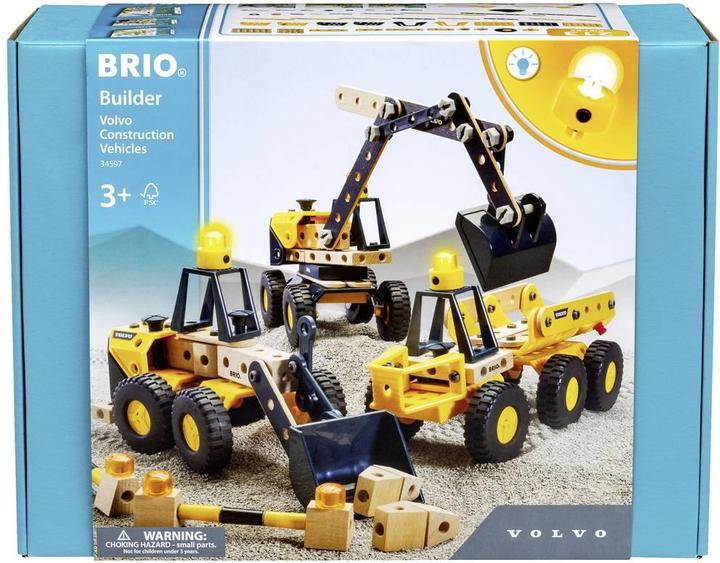Actual product image Brio Builder Volvo Construction Vehicles - 34597