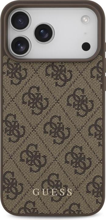 Actual product image Guess - Hardcase 4G Classic (GUHCP17XG4GFBR) - iPhone 17 Pro Max - Brown (Apple iPhone 17 Pro Max)