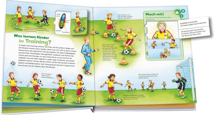 Produktbild Bookii WAS IST WAS Junior Auf geht's zum Fussball! (Deutsch, Christina Braun, Martin Lickleder, Claudia Kaiser, Dr. Andrea Beständig, Dirk Hennig, 2018)