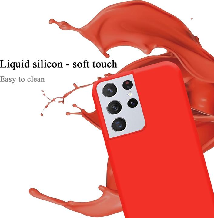 Produktbild Cadorabo TPU Liquid Silicone Case Hülle (Samsung Galaxy S22 Ultra)