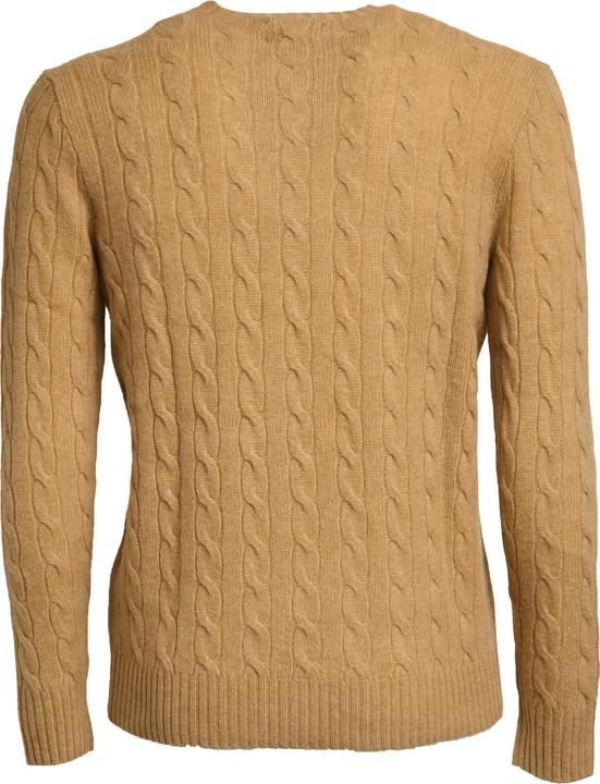 Produktbild Ralph Lauren Wool and cashmere crewneck sweater with logo (S)