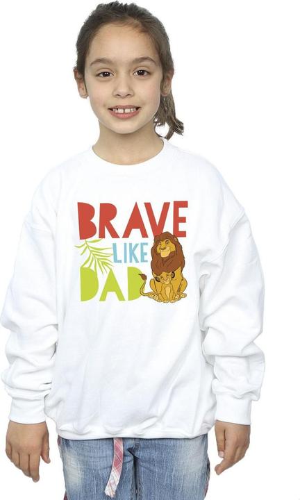 Produktbild Disney The Lion King Brave Like Dad Sweatshirt Mädchen (104)