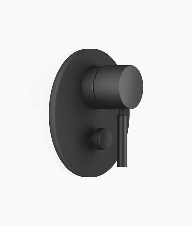 Image du produit Dornbracht Dornb Mitigeur monocommandé encastré META avec inverseur noir mat