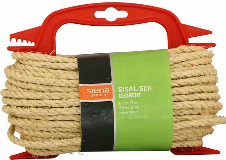 Produktbild Siena Garden Siena Sisal-Seil 6mm 20m natur (20 m)