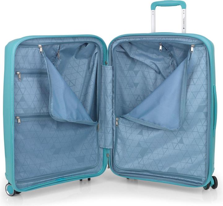 Immagine prodotto Gabol Set di valigie Queens a 4 ruote 2 pezzi con piega ad espansione (114 l)