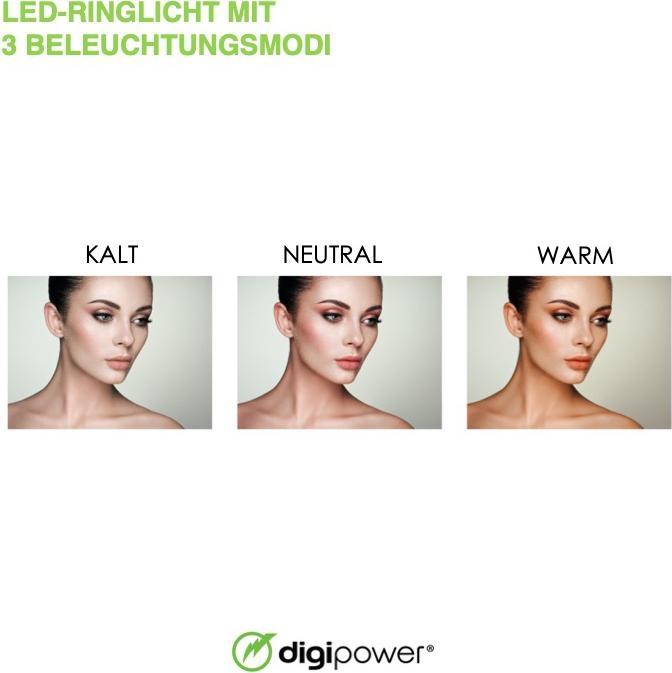 Actual product image DigiPower LightUp ForYou Livestream Kit (Ring light)