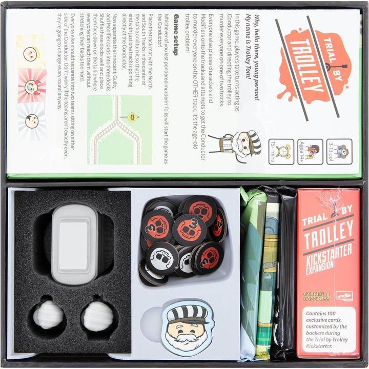 Produktbild Feldherr 60562 - Organizer + Schaumstoff-Set für Trial by Trolley: Derailed Edition - Br (Kunststoff)