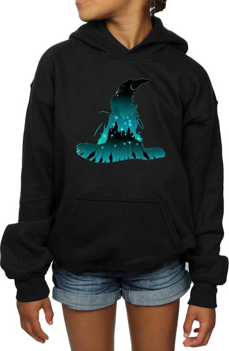 Produktbild Hogwarts Silhouette Kapuzenpullover Mädchen (116)