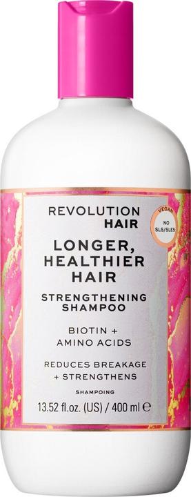 Revolution Haircare Strengthening shampoo Longer Healthier Hair ( Strength ening Shampoo) 400 ml (400 ml, Flüssiges Shampoo)