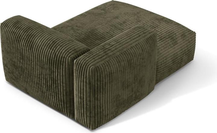 Image du produit Micadoni Chaise longue modulable gauche, "Martina", 1 Place, 176x123x75 Fabriqué en Europe (Recamière)