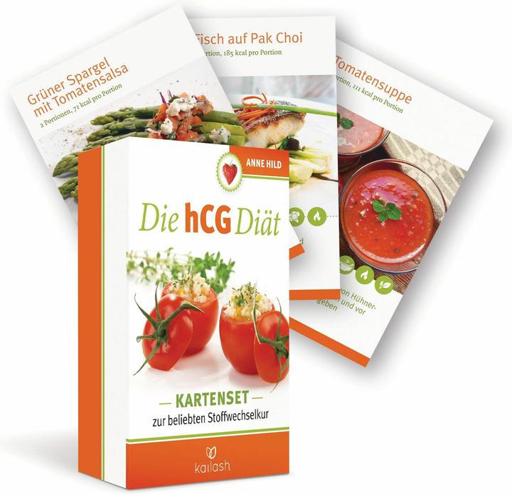 Actual product image Die hCG Diät - Das Kartenset (German, Anne Hild, 2024)
