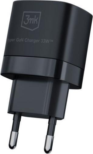 Productafbeelding 3MK Hyper GaN Oplader 33W ład. sieć. Zwart (33 W)