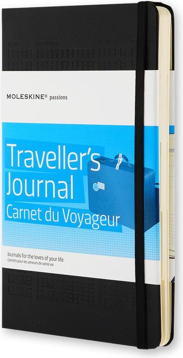 Actual product image Moleskine Travel Journal (A5, Plain, Hardcover)