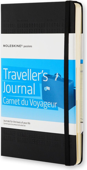 Produktbild Moleskine Passions Book Reise Journal (A5, Blanko, Harter Einband)