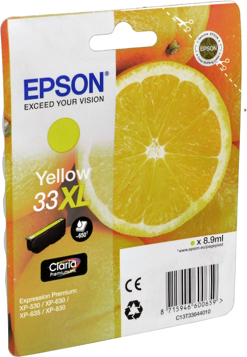 Produktbild Epson 33XL Claria Premium (Y)