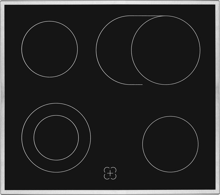 Image du produit Exquisit Exqu Ensemble de cuisinière EHE157-2URBZ-Set | Inoxlook