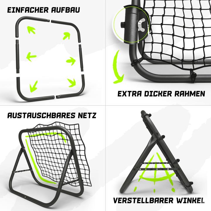 Actual product image Bentson Football Rebounder Kids And Pros With Spare Net