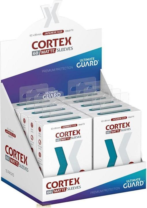 Produktbild Ultimate Guard 60 pochettes Cortex Sleeves Japanese Size Matte Pétrole