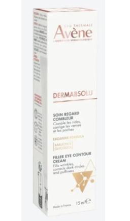 Image du produit Avène Soin contour des yeux DermAbsolu Filler (Crème pour les yeux, 15 ml, Jour + nuit)