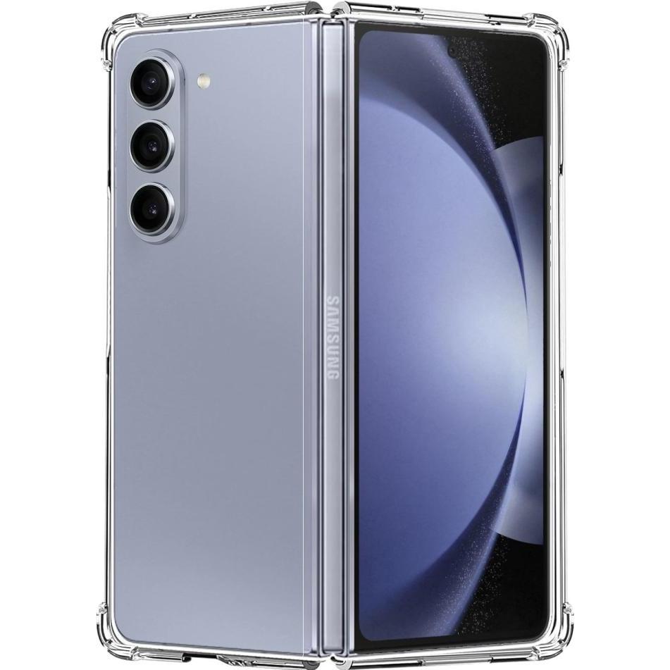 Screenguard Samsung Galaxy Z Fold5 SuperClear Hybrid Case (Samsung Galaxy Z Fold5), Smartphone Hülle, Transparent