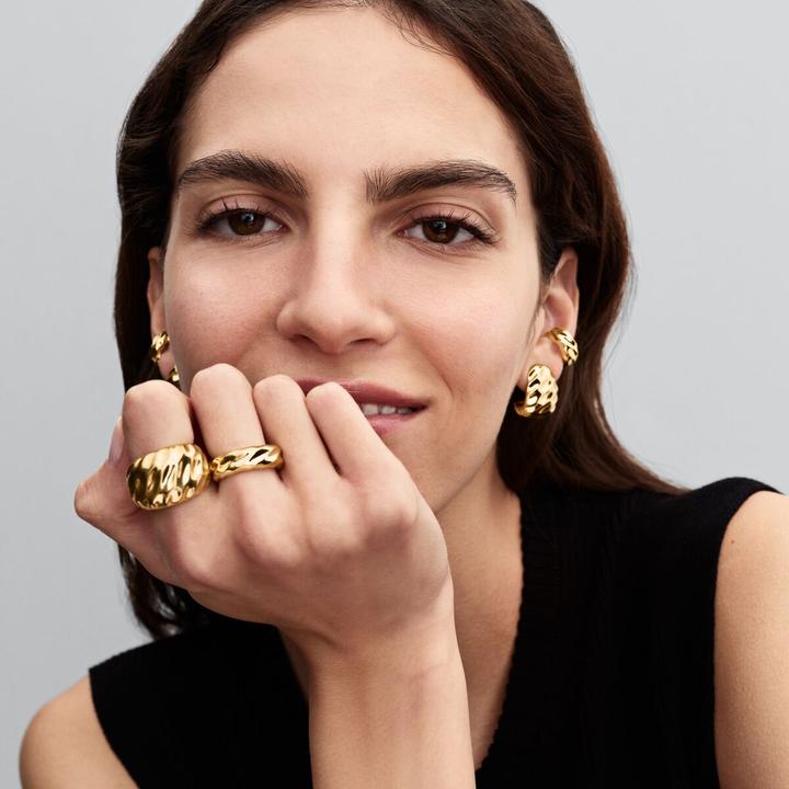 Produktbild Pandora Welliger Statement Ring (56, 925 Silber)