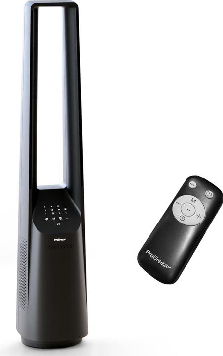 Breeze Rotorloser Turmventilator mit Fernbedienung und Timer (62 dB)