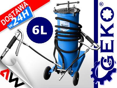 Produktbild GEKO Luftpumpe für Schmiermittel, Fassungsvermögen 6 l, Schlauch 4 m