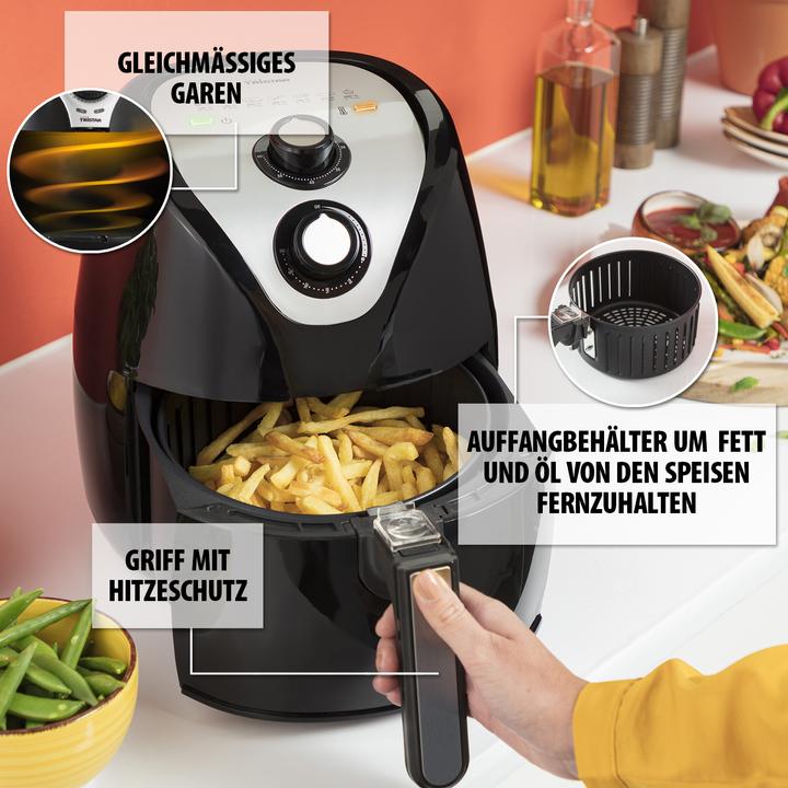 Actual product image Tristar FR-6994 Crispy Fryer XXL, Black
