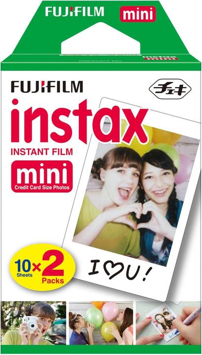 Actual product image Fujifilm Instax Mini Film (2 x 10)