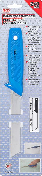 Actual product image BGS Insulation knife