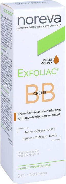 Produktbild Noreva EXFOLIAC getönte BB-Creme dunkel, 30 ml CRE (Dunkel, Golden, 30 ml)