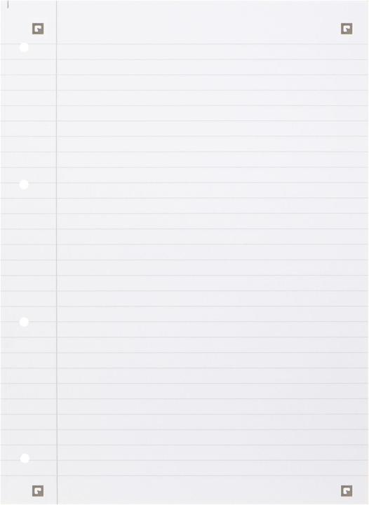 Nährwerte und Zutaten Hamelin Kollegblock (A4+, Liniert)