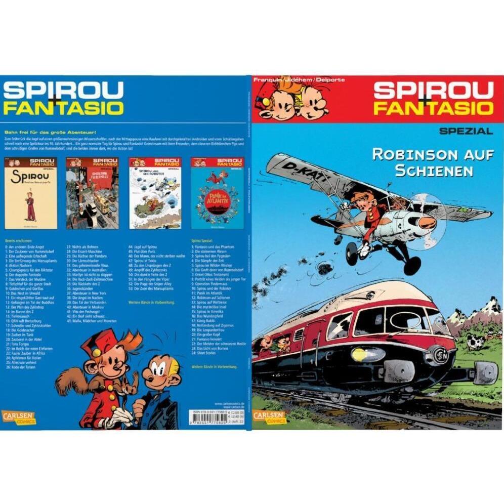 Thumbnail - Robinson auf Schienen, Belletristik von André Franquin